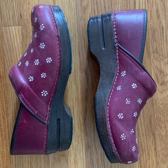 Hand Painted Dansko Clogs - Picture 1 of 4